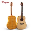 LK AD013 All solid handmade acoustic guitar good sound spruce flame maple d45
