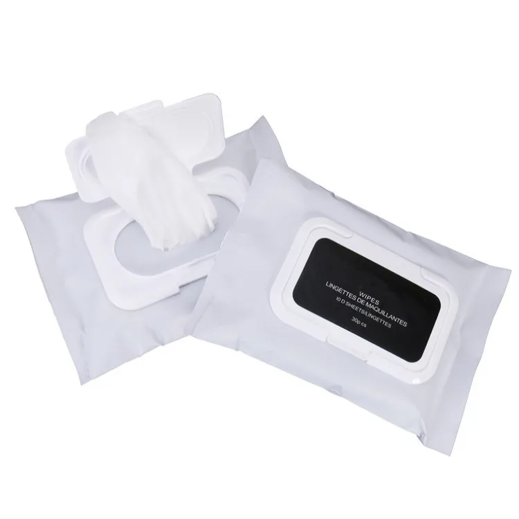 
High Quality Adult Use Disposable Spunlace Face Makeup Remover Cleaning Wet Wipe 