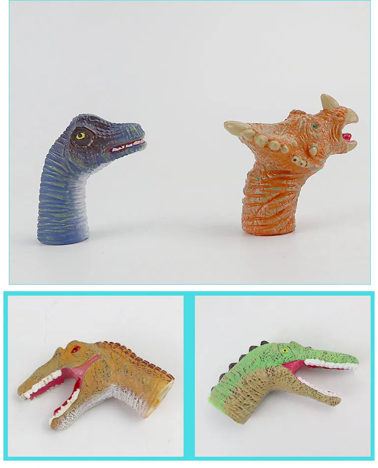 Dinosaur Finger Puppets 3D