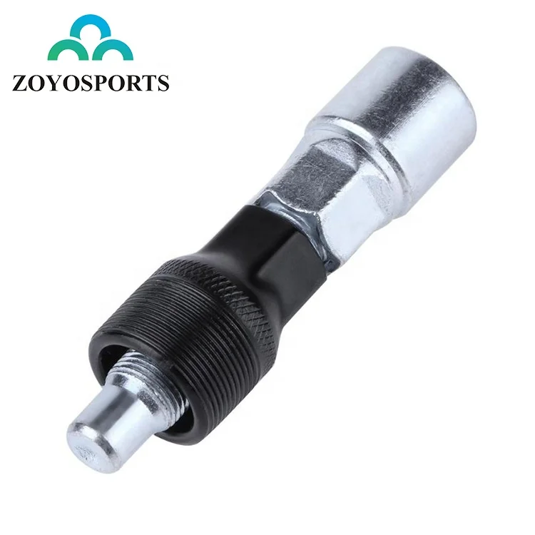 

ZOYOSPORTS Bike Crank Removal Extractor Bottom Bracket Remover Cycling Crankset Pedal Remover Bicycle Repair Tools, Silver+black