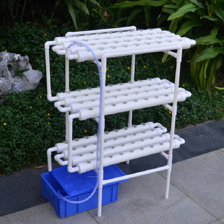 Small Indoor Nft Hydroponic System With 108pcs Net Home Hydroponics ...