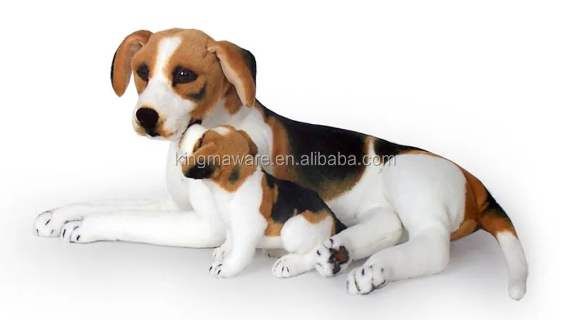 peluche chien beagle