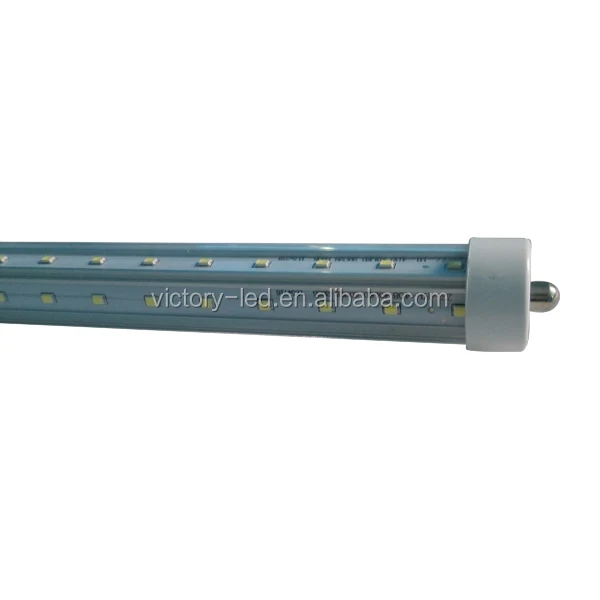 V Shape Single Pin 8 Ft T8 Led Fluorescent Tube Replacement