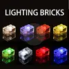 Plastic building blocks accessory OEM light led toys for kids special blocks glowing in dark DE084