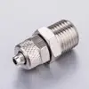 male straight brass Rapid lock duct pull rings quick connect fittings