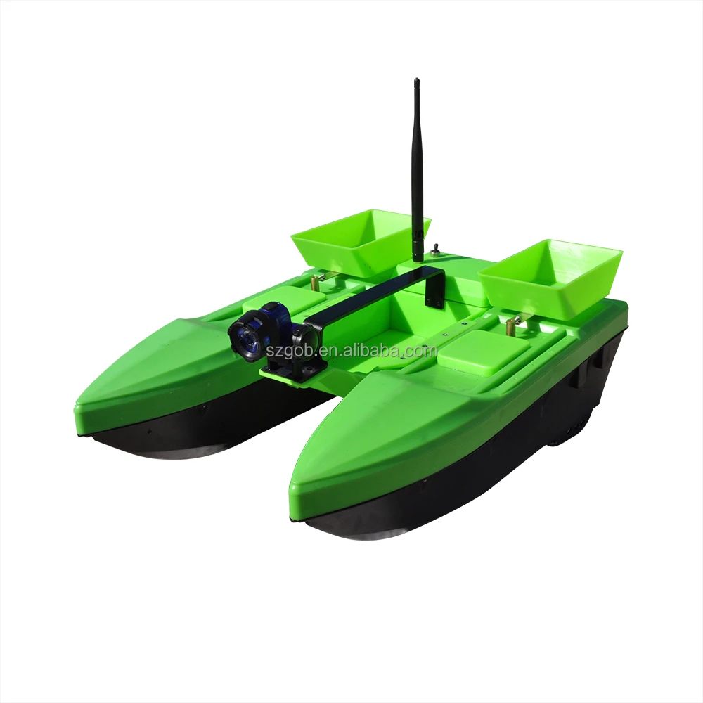 
Factory Fish Finder 20800mah 3kg Bait Loading 3pcs Hoppers with Double Motors 500M Remote Control Fishing Bait Boat 