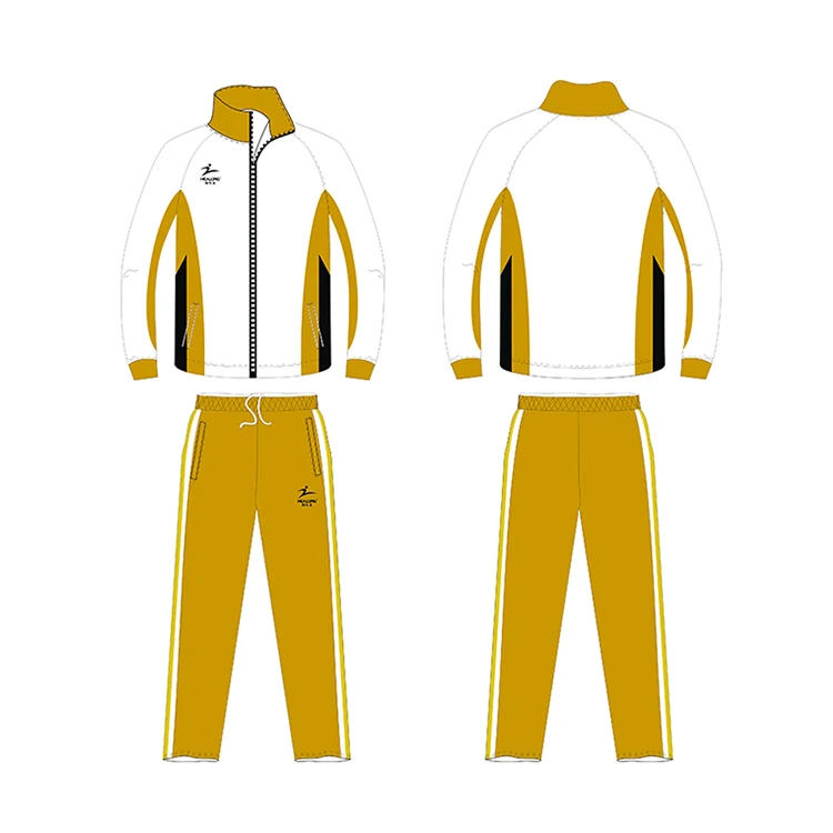 Top Design Tracksuit Sublimated Plain Tracksuit Men Sweatsuit Sports