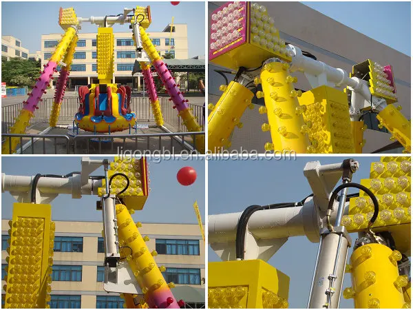 Mini Swing Pendulum coin operated kiddie rides for rent