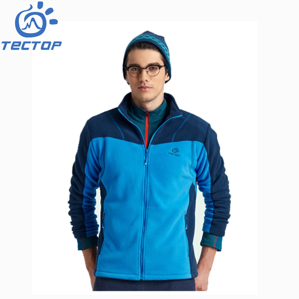 

China Factory Breathable Winter Soft Windbreaker Fleece Jacket for Men, Blue;orange;yellow