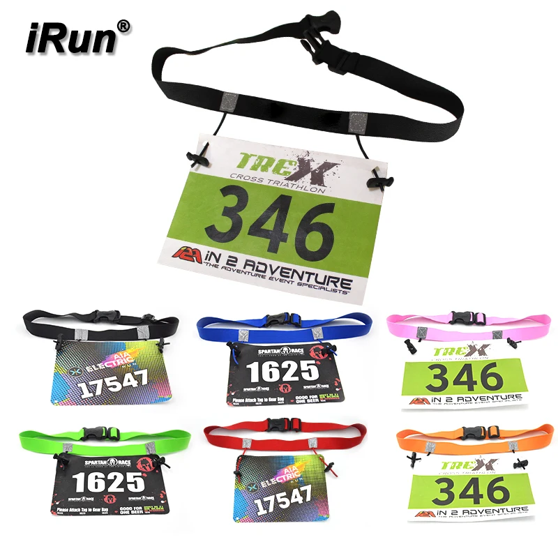 

iRun Boys Girls Marathon Running Belt Race Bib Holder Belt for Kids School Sports - DHL FREE SHIPPING