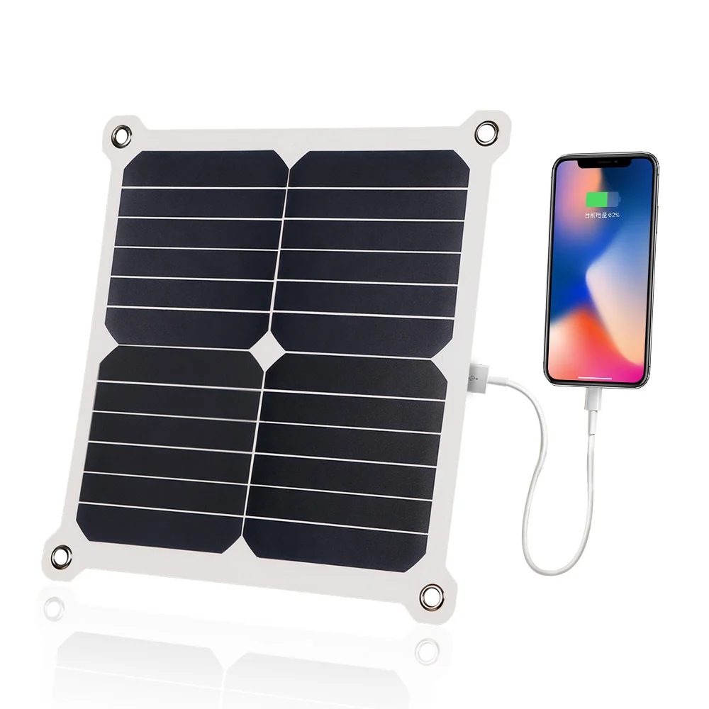 
Portable 5v 13w Flexible Solar Panel Cell Power Battery Charger Portable Outdoor Camping 