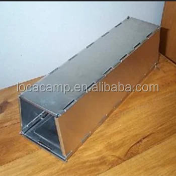 

Aluminum foldable traps elliot style metal mouse traps, Silver