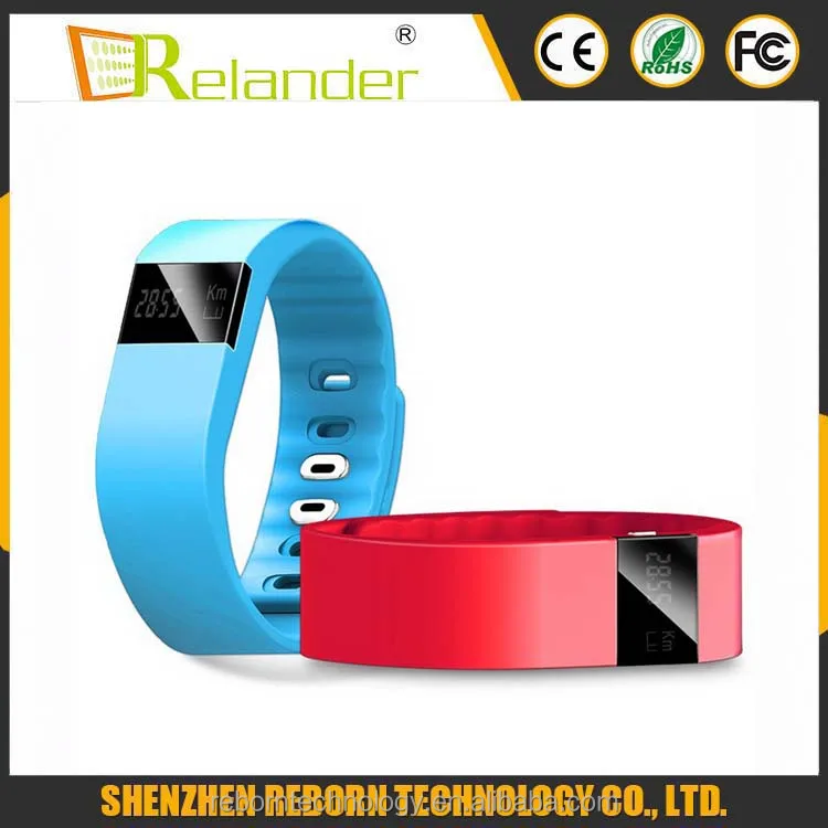 

New Bluetooth Pedometer Fitness Tracker Wristband Sport Bracelet For IOS Android TW64 smart band