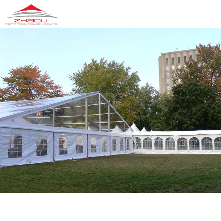 

Zhaoli 40x50 big party clear tent business event party marquee for wedding party and event, Colorfull