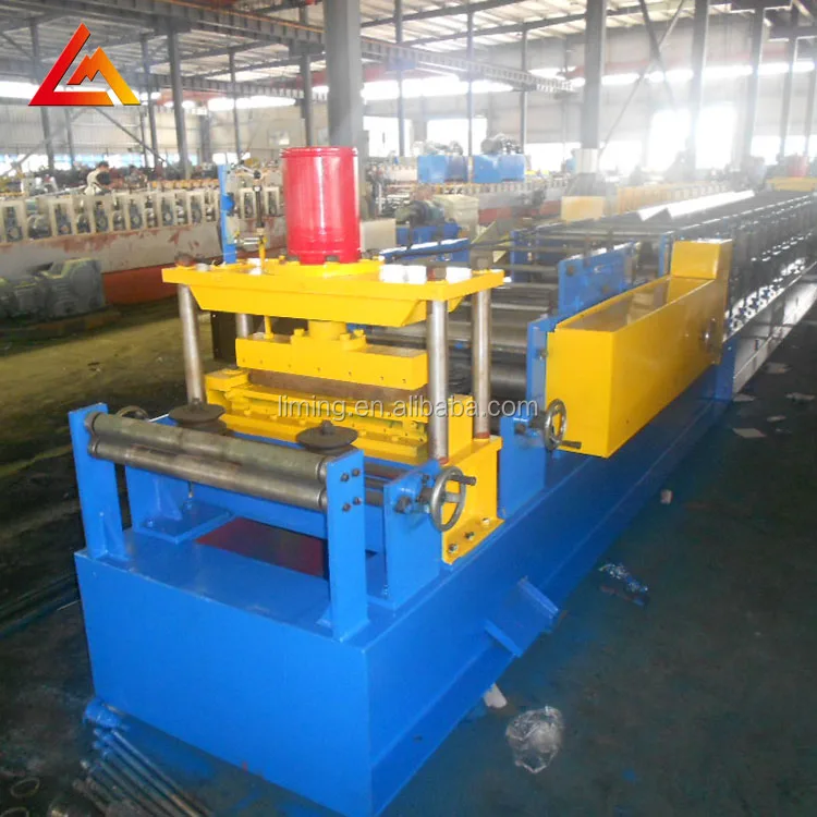 Fully Automatic Galvanized Steel Cold C Z Purlin Roll Forming Machine