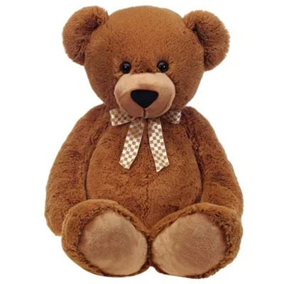 big brown stuffed teddy bear