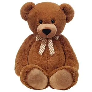 soft body big brown 38 inch stuffed giant teddy bear plush toy