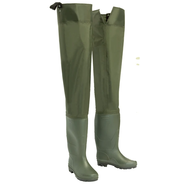 
Hotsales 70D Waterproof Nylon PVC Fishing Chest Waders Fishing Boots 
