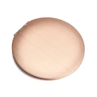 

good seller Rose gold compact mirror with logo