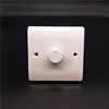 2019 new UK switches 86*86 size white bakelite material 1 gang 1way/2way switches 250W 1 gang 2way white range dimmer switch