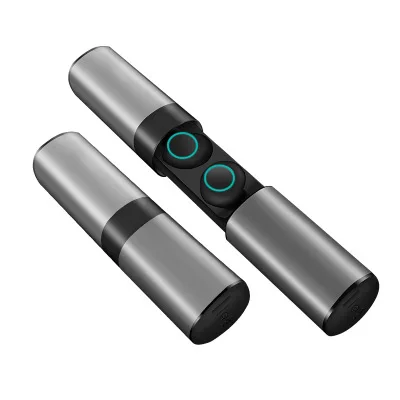 

Hifi Sound TWS True Wireless Stereo Earbud Earphone with 1200mAh Power Bank, Red/silver/gold/grey