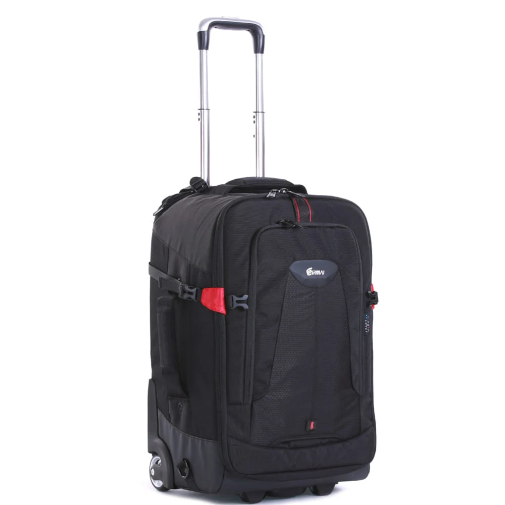 
Camera Rolling Bag Trolley Backpack with Wheels 