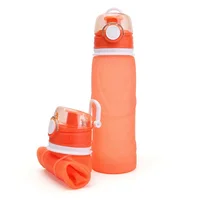 

Portable Travel Sports Foldable Collapsible Silicone Water Bottle 750ml Wholesale