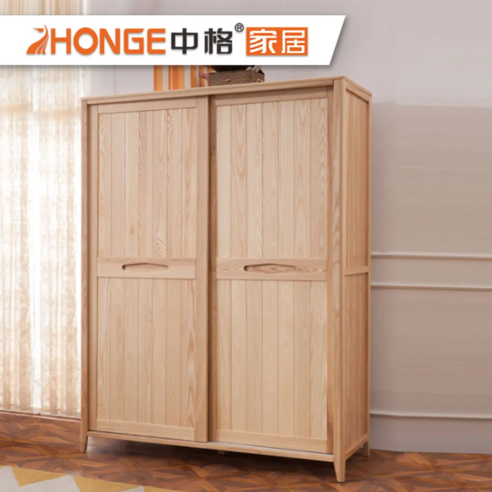 Bedroom Bed Room Furniture Sliding Door Wood Cabinet Wall Units