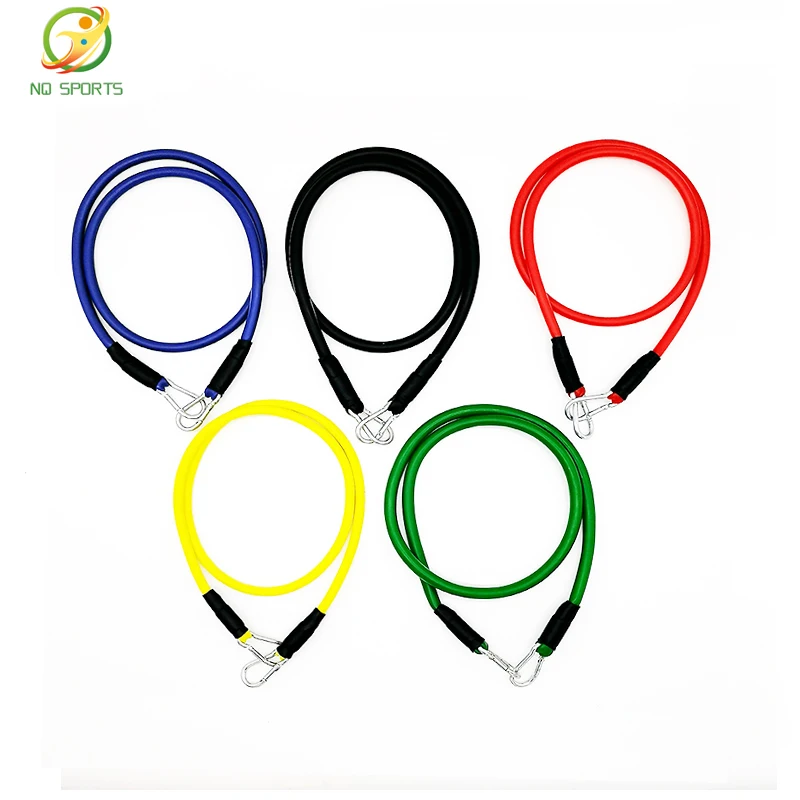 

Customized Fitness Exercise Tube 11 Pcs/Set Latex Resistance Bands Training Yoga Tubes Resistance Bands, Can be customized