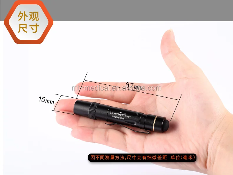 2018 new products LED pen light for hospital doctor use