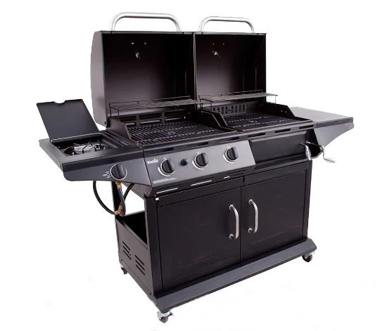 Outdoor Gas Grill En Houtskool Grill Multifunctionele Outdoor Gas Grill En Houtskool Grill Multifunctionele