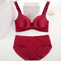 

Non-trace together a small chest plate drawing new bra no rims wholesale underwear suits