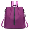 Custom fashion 3 ways pack small size functional waterproof leisure school book simple girls backpack bag with hidden pockets