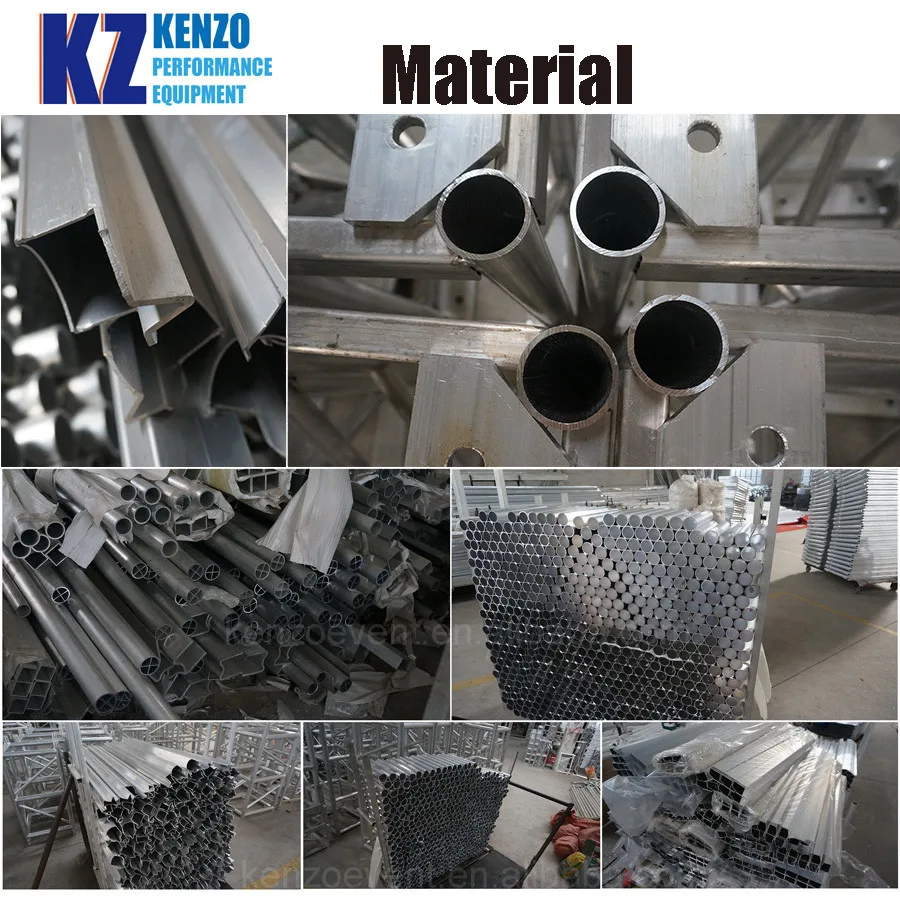 4 Pillars Aluminum Concert Light Truss Stand