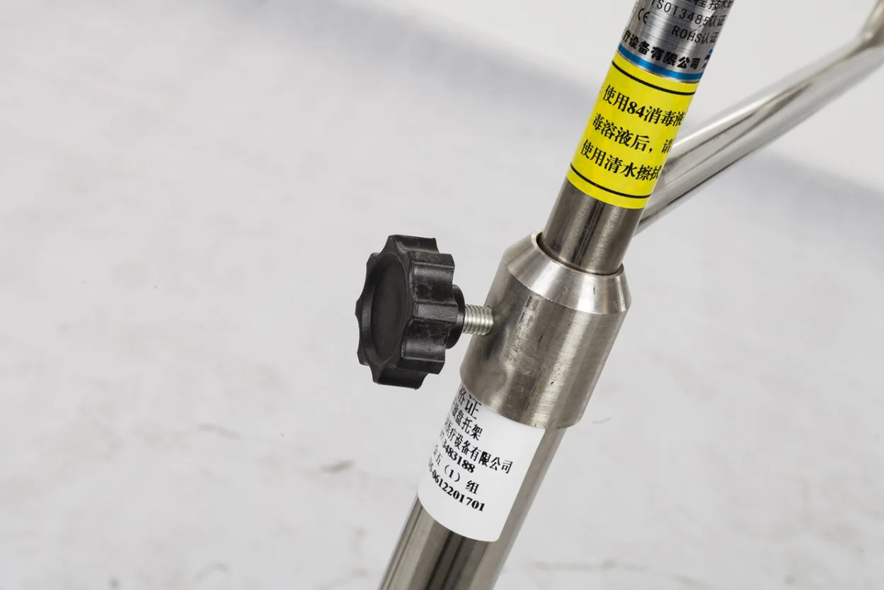 SS mayo table with antistatic castors