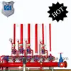 Fire Fighting Metallic Sprinkler Pipe ASTM A795 ERW stainless steel heads for protection service