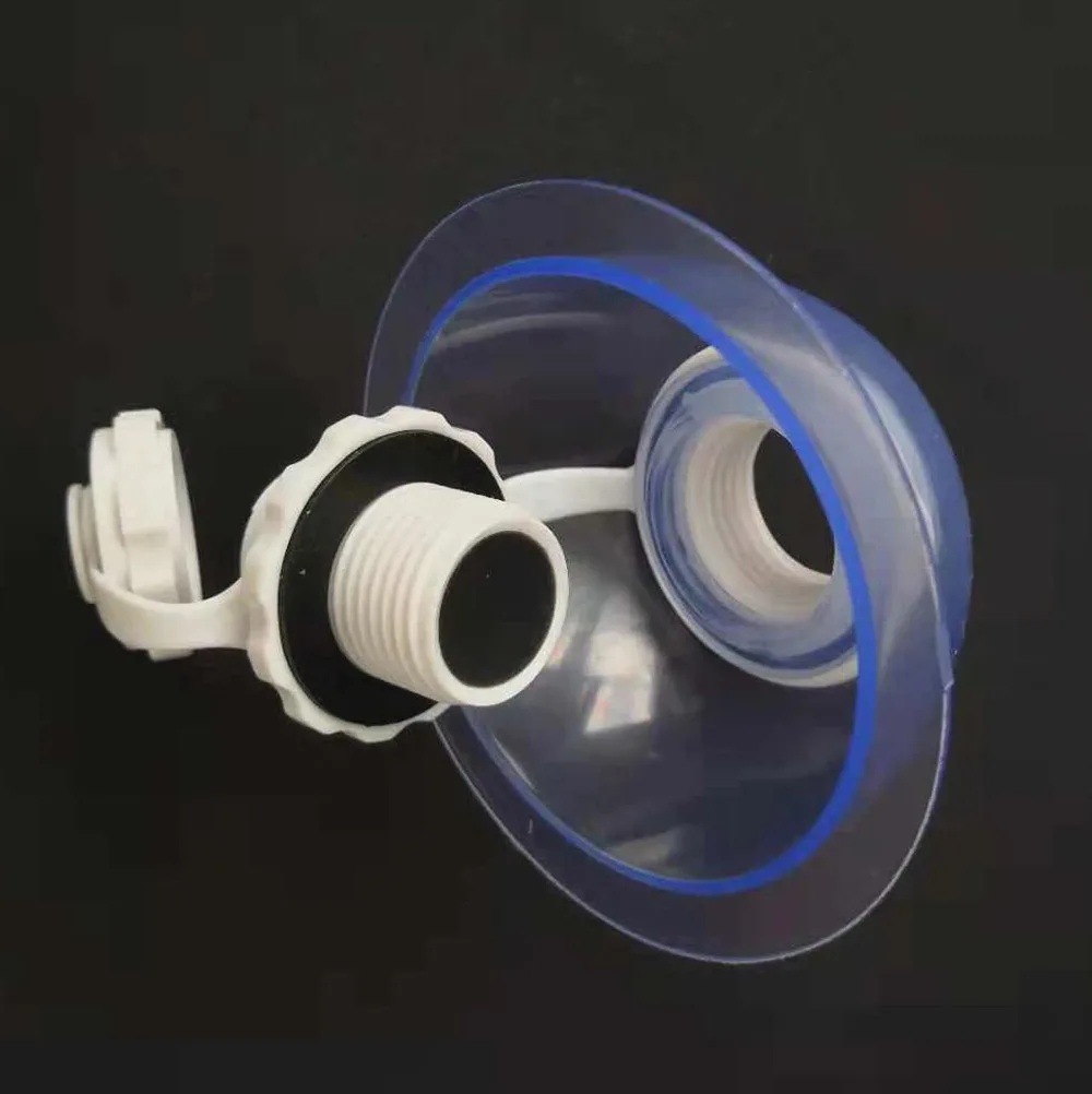 Pvc Plastic Transparent Air Valve With Bowl Cover Inflatable Toys Replacement Plastic Boston