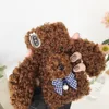 Fashion Cute 3D Teddy Dog Plush Case For iPhone Xs Xs Max Doll Toy Shell Case