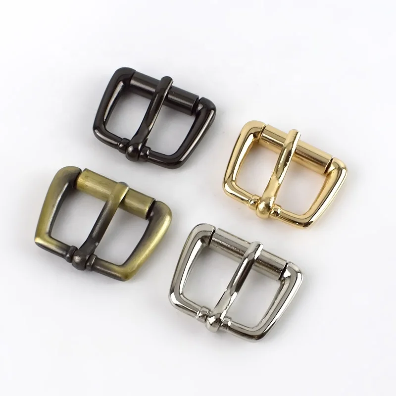 

Meetee BF113 Belt Pin Buckle  Alloy Handbags Bags Hardware Strap Buckles, Silver,black,gold,brass