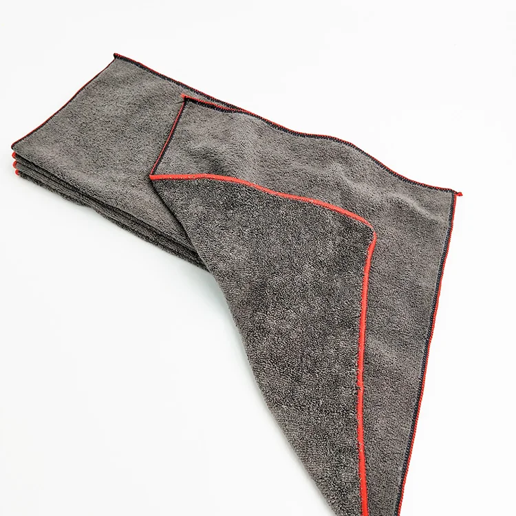 New Multipurpose Home Cleaning Wholesale Grey Microfiber Towels