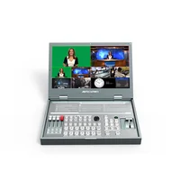 

TV Broadcasting Equipment 6 Channel Portable Video Switcher Mixer with 15.6 inch Full HD Screen