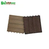 China wood PE planks interlocking wood and floor tiles