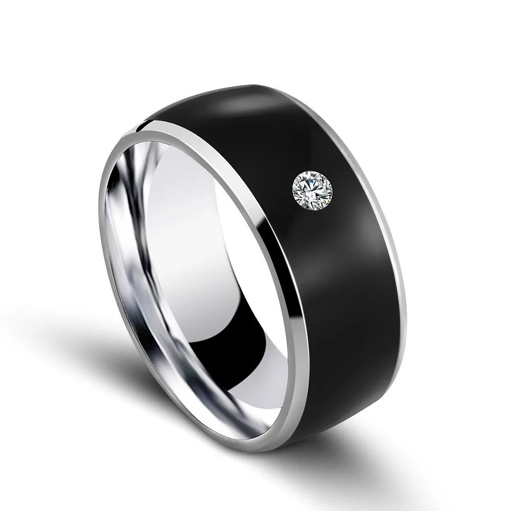 

NFC Smart Finger Ring waterproof For Android Mobile Phone, Black;silver