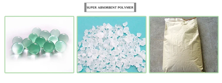 Super water sbsorbent polymer products super absorbent polymer sachet