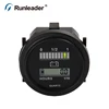 Round Battery Indicator with LCD Hour Meter Used for Forklift,Truck,Marine,Scooter,Club Car,Golf Cart