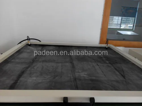 Rubber of exposure machine