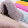 Soft comfortable 100% polyester mink fur fabric for garments making