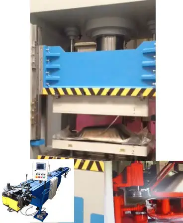 
Wheelbarrow production Plant: A production line for wheelbarrow box. 