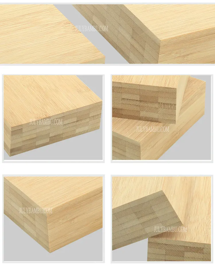 Formaldehydefree 4x8 Solid Bamboo Plywood Dining Table Multilayer