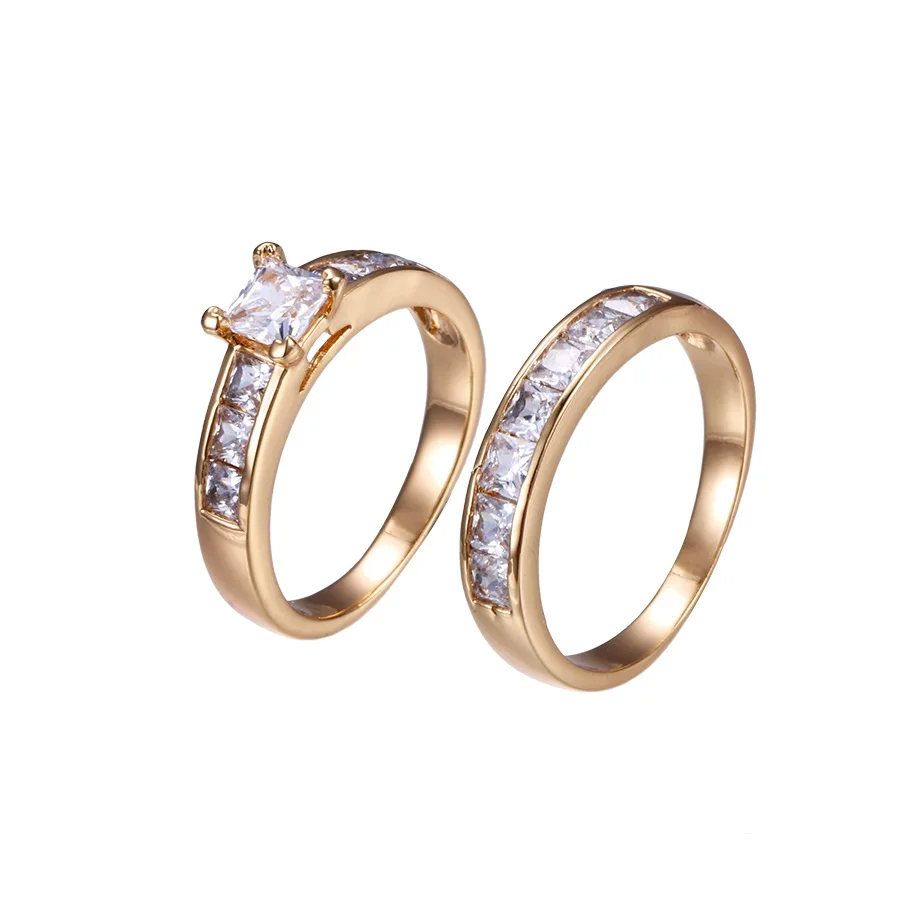

15603 Xuping Jewelry Fashion 18K Gold Color Couple Ring Of Hot Sale, N/a
